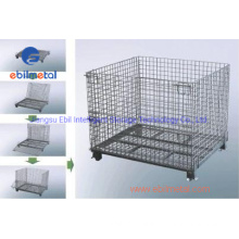 Hot DIP Galvanized Steel Welded Fabricated Durable Wire Mesh Container for Recycle Industry